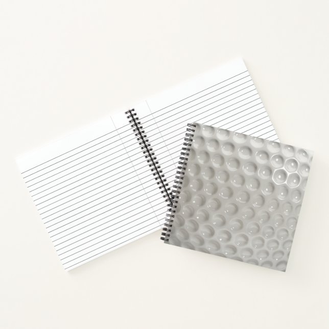 Golf Ball Sport Notebook (Inside)