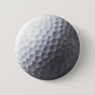 Golf Ball Sports Button Design