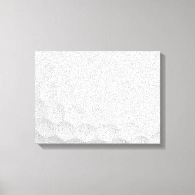 Golf Ball Stretched Canvas Print (Front)