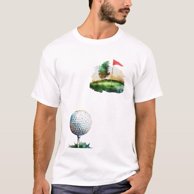 golf ball T-Shirt (Front)