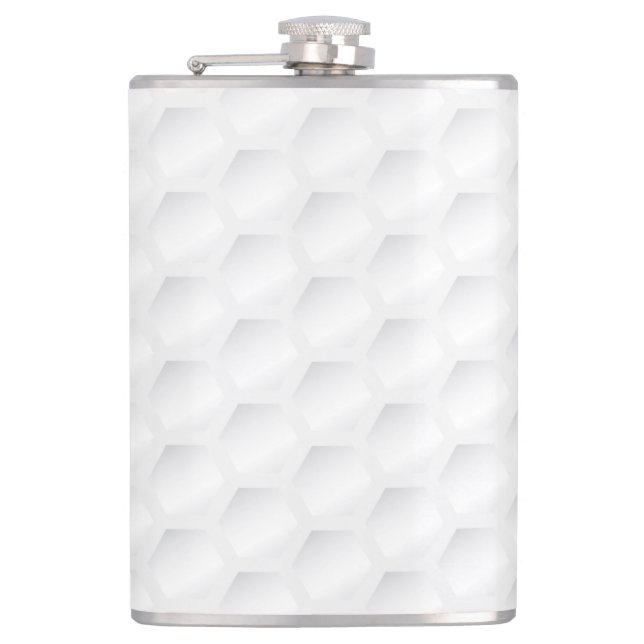 Golf ball texture hip flask (Front)