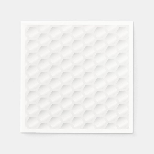 Golf ball texture napkin (Front)
