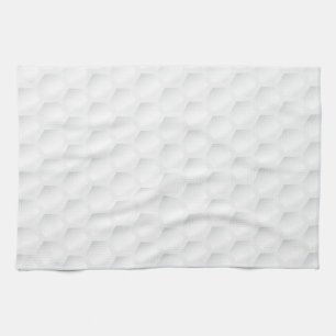 Golf ball texture tea towel