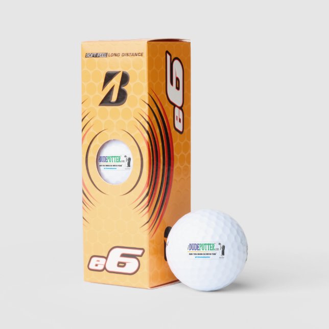 GOLF BALL ~~THE DUDE PUTTER (Packaging)