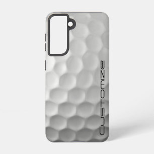Golf Ball with Personalised Text Samsung Galaxy Case