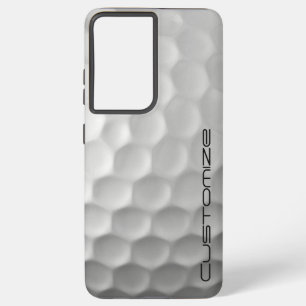 Golf Ball with Personalised Text Samsung Galaxy Case