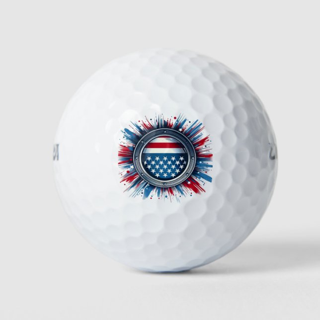  Golf  Balls (Front)