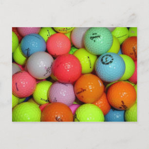 Golf Balls And More Golf Balls Postcard