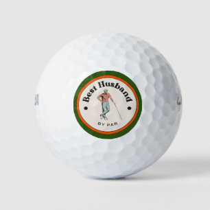 Golf Balls - Best Husband by Par - Golfer