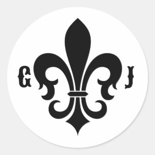 Golf Balls Classic Round Sticker