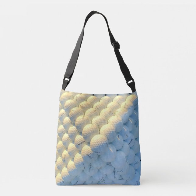 Golf Balls Crossbody Bag (Back)