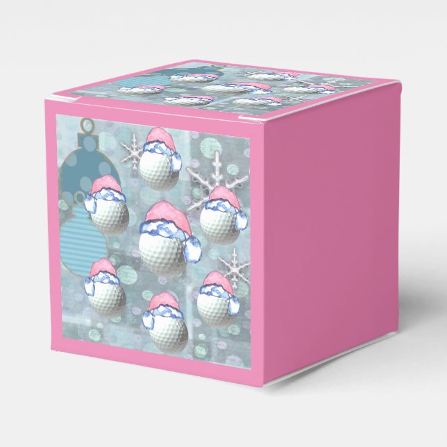 Golf Balls    Favour Box (Front Side)