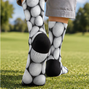 Golf Balls Golfer Sporting Gift Socks