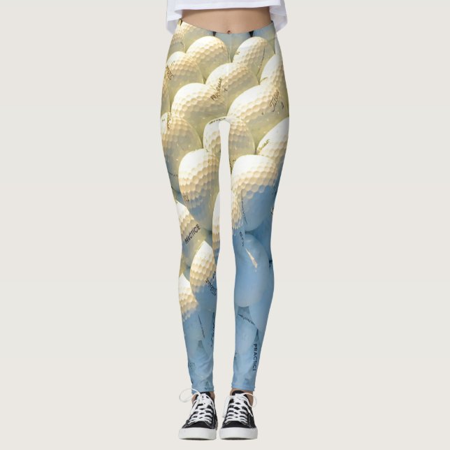 Golf Balls Leggings (Front)
