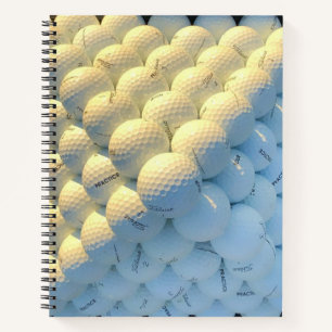 Golf Balls Notebook