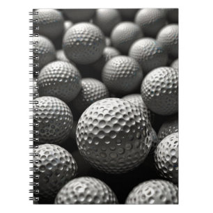 Golf Balls Pattern Notebook