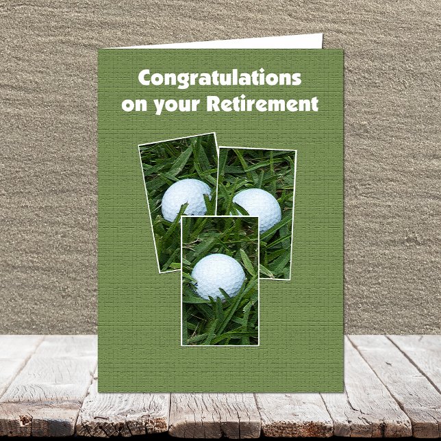 Golf Balls Retirement Card (Creator Uploaded)
