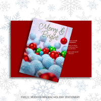 Golf Balls & Shiny Ornaments • Red