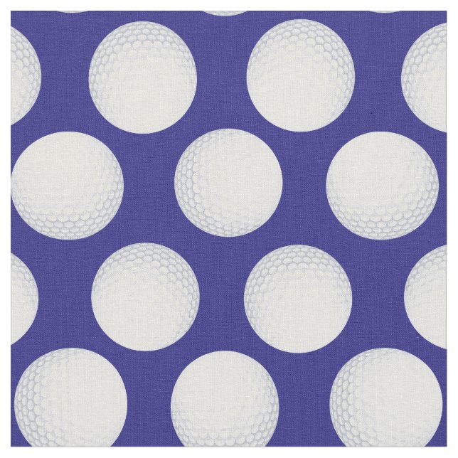 Golf Balls Sports Golfing Fabric (Close Up)