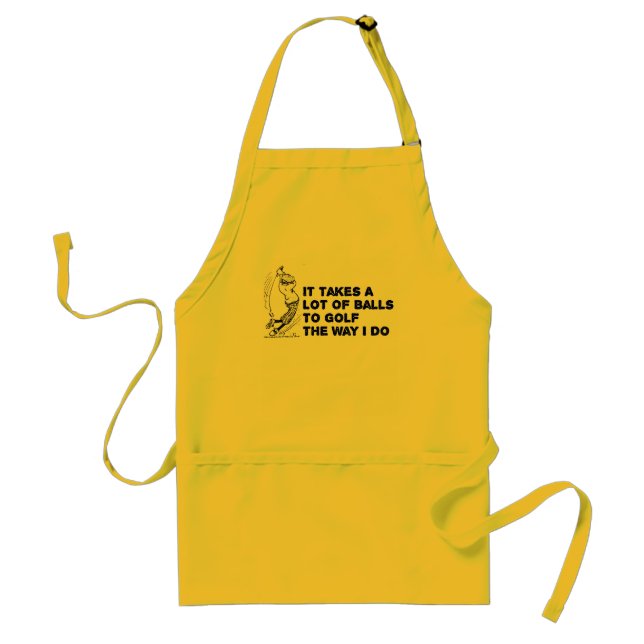 Golf Balls Standard Apron (Front)