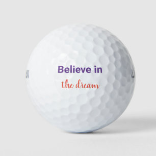 Golf Balls with the inscription