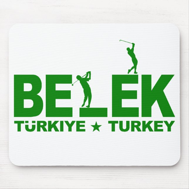 GOLF BELEK mousepad - green (Front)