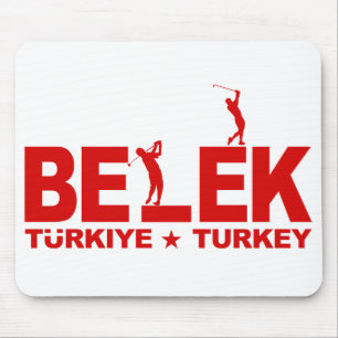 GOLF BELEK mousepad - red
