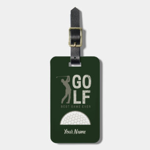 Golf Best Game Ever for golfers and coaches Luggage Tag