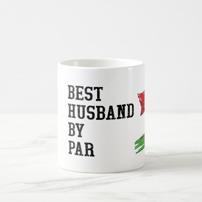Golf Best Husband by Par  Coffee Mug (Center)