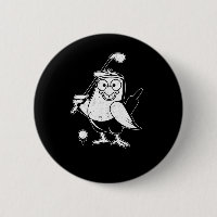 Golf Birdie Funny Bird Animal Humour Golfing
