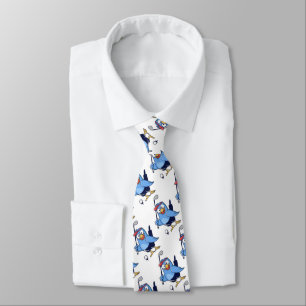 Golf Birdie Neck Tie