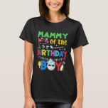 Golf Birthday Boy Party with Ball Cart Trophy for  T-Shirt<br><div class="desc">Golf Birthday Boy Party with Ball Cart Trophy for Mammy</div>