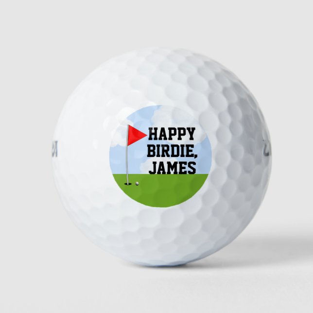 Golf Birthday Collectable Balls (Front)