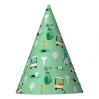 Golf Birthday Party Kids Golfing Pattern