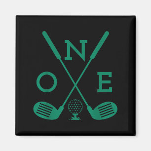 Golf Birthday Shirt 1st Birthday Hole In One Boys  Magnet