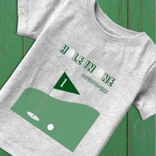 Golf Boy 1st Birthday Baby T-Shirt