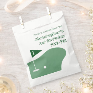 Golf Boy 1st Birthday Favour Bags