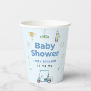 Golf Boy Baby Shower  Paper Cups