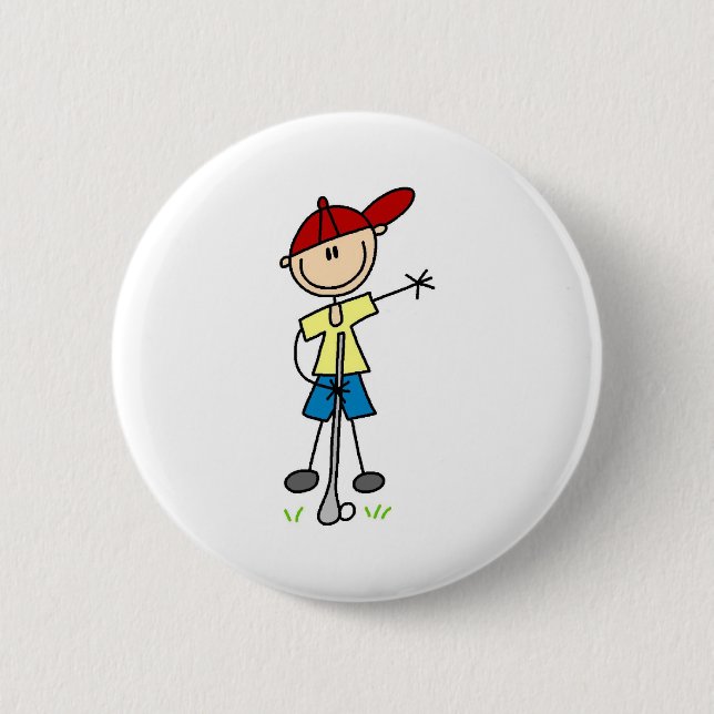 Golf Boy Button (Front)