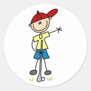 Golf Boy Sticker