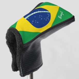 Golf Brazil & Brazilian Flag / Golf Clubs Covers