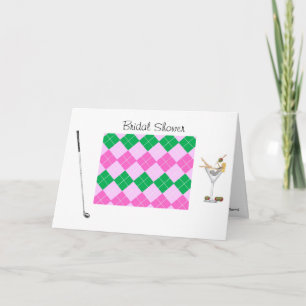 Golf Bridal Shower Invitation