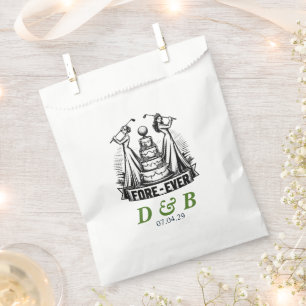 Golf Brides Wedding Favour Bags