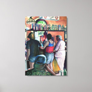 Golf Bufe Budapest Hungary Canvas Print