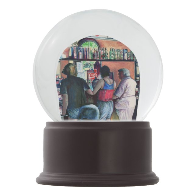 Golf Bufe, Budapest Snow Globe (Front)