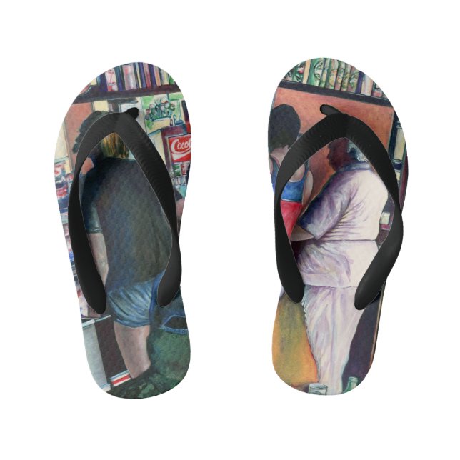 Golf Buffe, Budapest Kid's Jandals (Footbed)