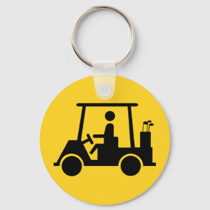 Golf Buggy Key Ring