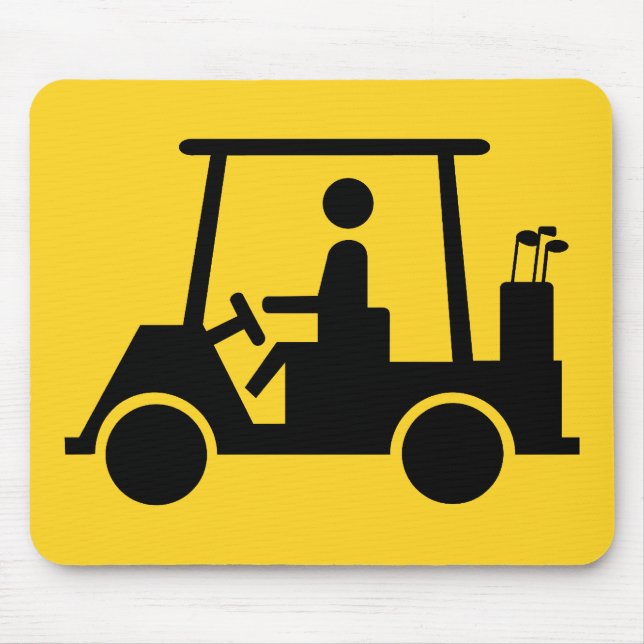 Golf Buggy Mouse Pad (Front)