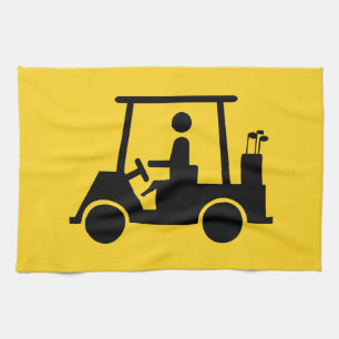 Golf Buggy Tea Towel