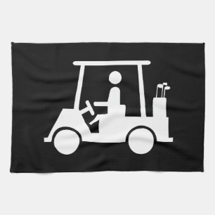 Golf Buggy Tea Towel